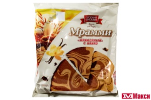 ПИРОГ МРАМОРНЫЙ С КАКАО "МРАММИ" 250Г (РУССКИЙ БИСКВИТ)
