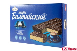 ТОРТ ВАФЕЛЬНЫЙ "БАЛТИЙСКИЙ" 290Г (КРУПСКАЯ)