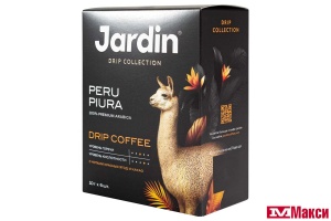 КОФЕ МОЛОТЫЙ "JARDIN" PERU PIURA ДРИП-ПАКЕТ 10ГХ6ШТ (ОРИМИ-ТРЭЙД)