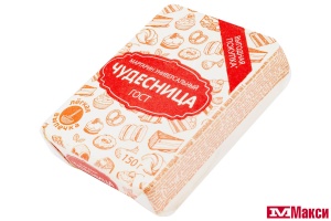 МАРГАРИН "ЧУДЕСНИЦА" УНИВЕРСАЛЬНЫЙ 55% 150Г ПЕРГАМЕНТ (НМЖК)