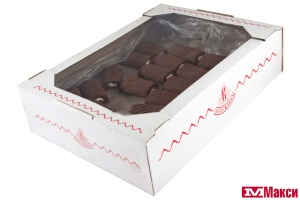 ПЕЧЕНЬЕ "ШОКОЛАДНОЕ С ЙОГУРТОВОЙ НАЧИНКОЙ" (ВОЛОГЖАНКА)