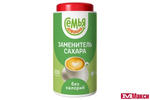 ЗАМЕНИТЕЛЬ САХАРА "СЕМЬЯ ДОВОЛЬНА" 650ТАБ