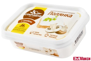 ПРОДУКТ МОЛОКОСОДЕРЖАЩИЙ "ПОЛЯНКА" С ГРИБАМИ 50% 180Г ПЛАСТИК (СТАРОДУБ)