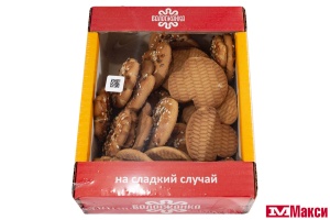 ПЕЧЕНЬЕ "ГРИБНАЯ ПОЛЯНКА С КУНЖУТОМ" 250Г (ВОЛОГЖАНКА)