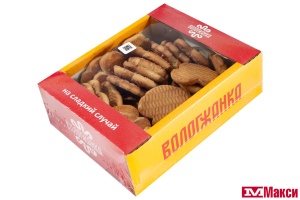 ПЕЧЕНЬЕ "ГРИБНАЯ ПОЛЯНКА САХАРНАЯ" 250Г (ВОЛОГЖАНКА)