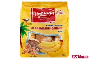 ПРЯНИКИ "С АРОМАТОМ БАНАН" МИНИ 350Г (САЖИНСКИЙ)