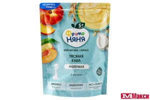 ДЕТСКОЕ ПИТАНИЕ КАША "ФРУТОНЯНЯ" МОЛОЧНАЯ 190Г (ПРОГРЕСС) (БЗМЖ)(овсяная с персиком)