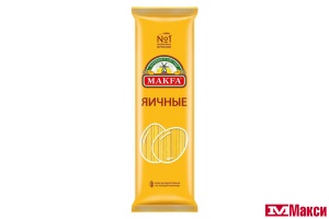 МАКАРОННЫЕ ИЗДЕЛИЯ "МАКФА" ЛАПША ДЛИННАЯ ЯИЧНАЯ 450Г