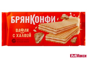 ВАФЛИ "С ХАЛВОЙ" 190Г (БРЯНКОНФИ)