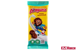 ШОКОЛАД "ЛЕВУШКА" ЭКСТРАМОЛОЧНЫЙ 75Г (СЛАВЯНКА)
