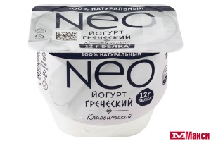 ЙОГУРТ "NEO" ГРЕЧЕСКИЙ КЛАССИЧЕСКИЙ 2% 145Г (ВИММ-БИЛЛЬ-ДАНН) (БЗМЖ)
