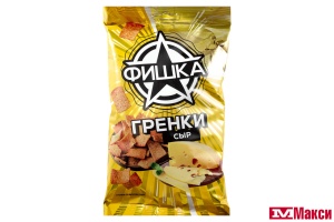 ГРЕНКИ "ФИШКА" СО ВКУСОМ СЫРА 110Г