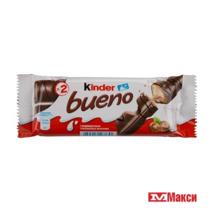 ВАФЛИ "КИНДЕР" BUENO 43Г (FERRERO)