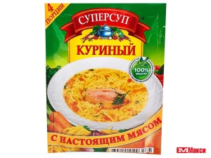СУП "СУПЕРСУП" КУРИНЫЙ 70Г (РУССКИЙ ПРОДУКТ)