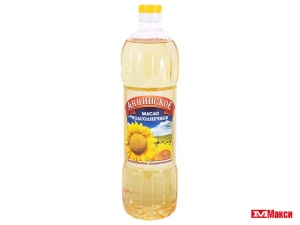 МАСЛО ПОДСОЛНЕЧНОЕ "АННИНСКОЕ" РАФИНИРОВАННОЕ 0,9Л ПЛ/Б (ЮГ РУСИ)