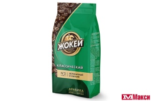 КОФЕ ЖАРЕНЫЙ В ЗЕРНАХ "ЖОКЕЙ" КЛАССИЧЕСКИЙ 500Г (ОРИМИ-ТРЭЙД)