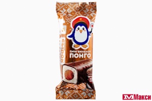 СЫРОК ГЛАЗИРОВАННЫЙ "ПИНГВИНЕНОК ПОНГО" 40Г(вареная сгущенка)