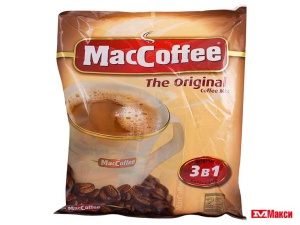 НАПИТОК КОФЕЙНЫЙ "МАК КОФЕ" 3В1 20Г(оригинал)