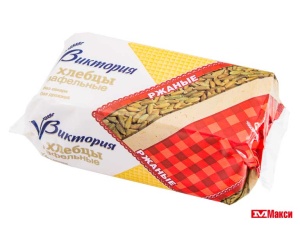 ХЛЕБЦЫ ВАФЕЛЬНЫЕ БЕЗ САХАРА "ВИКТОРИЯ" 60Г(ржаные)