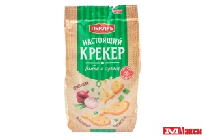 КРЕКЕР "РЫБКИ С ЛУКОМ" 220Г (ПЕКАРЬ)